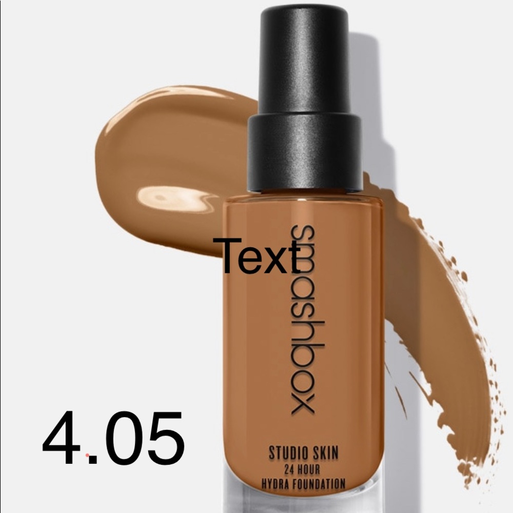 Smashbox Studio Skin Foundation Oil Free 4.05-DARK WITH WARM/ PEACHY UNDERTONE